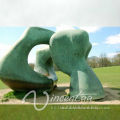 large garden decoration bronze metal abstract art sculpture